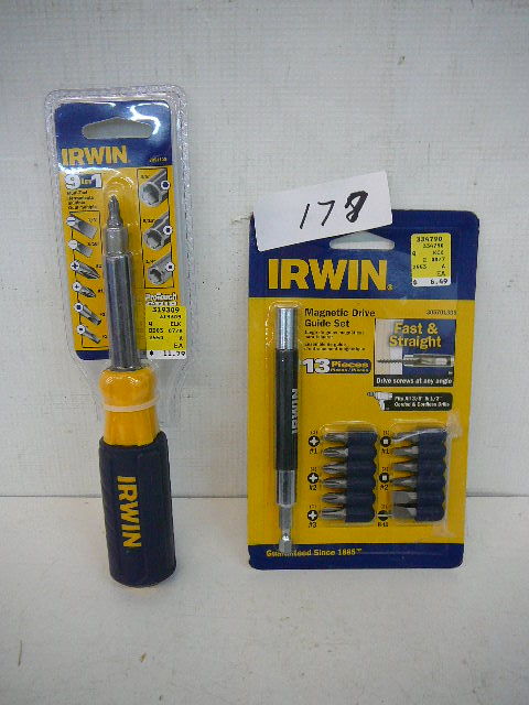 lot 177 image: Irwin Hand Tools