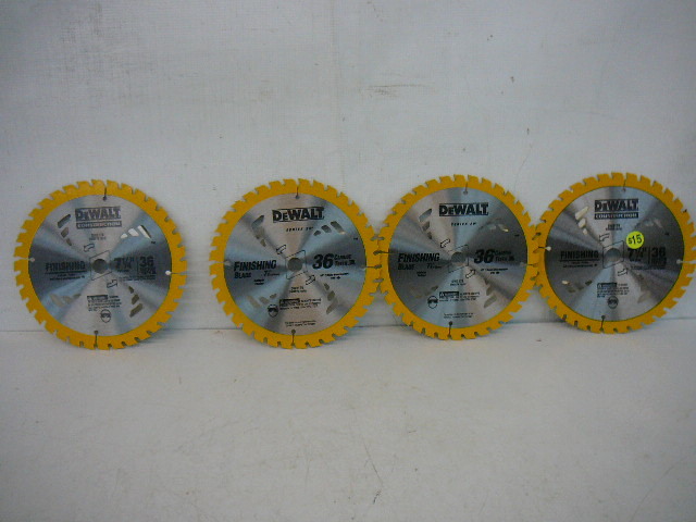 lot 178 image: DeWALT Circular Saw Blades