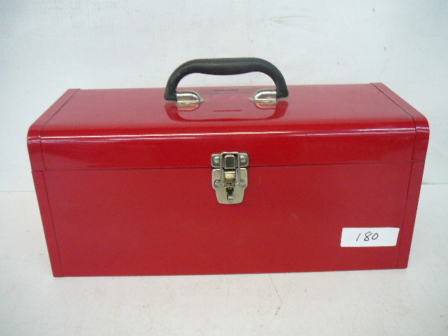 lot 180 image: Steel Tool Box