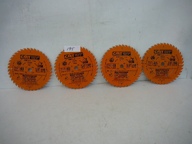 lot 195 image: Circular Saw Blade 7 14  40 Teeth
