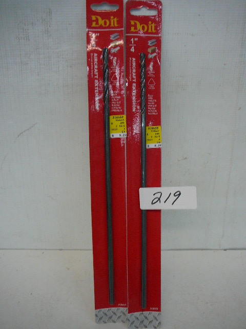lot 219 image: Drill Bit Aircraft Extension