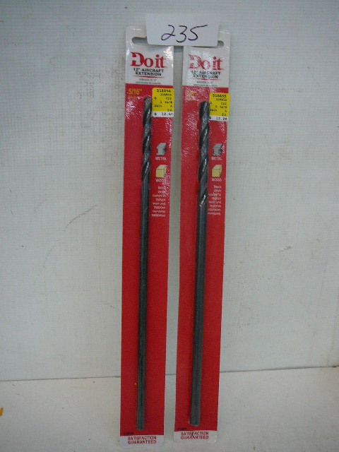 lot 235 image: Drill Bits Aircraft Extension