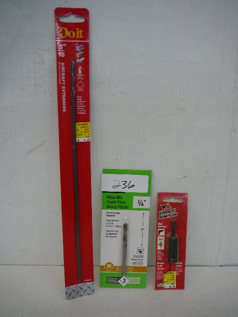 lot 236 image: Drill Bits