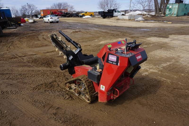 2013 Toro TRX 20 Tracked Walk Behind Trencher