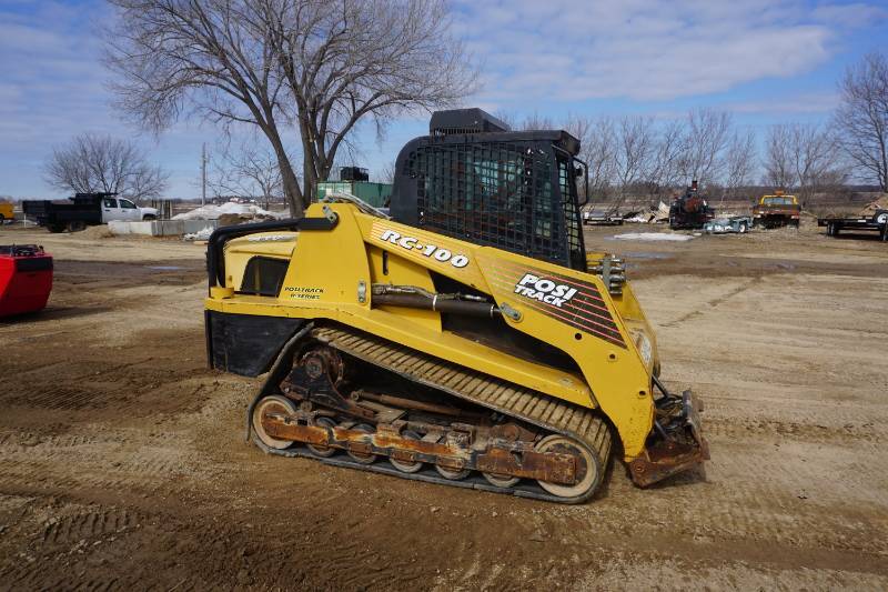 2007 ASV RC 100 Multi Terrain Tracked Skid Loader Skid Steer