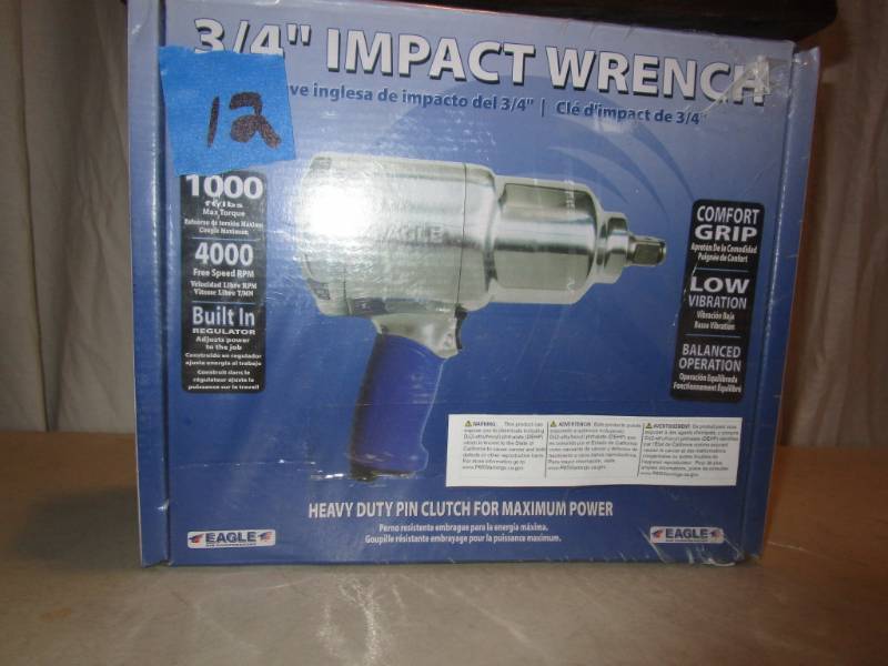 lot 12 image: Eagle 34 Impact Wrench