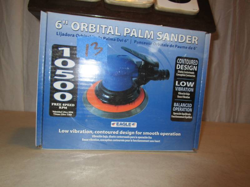 lot 13 image: Eagle 6 Orbital Palm Sander