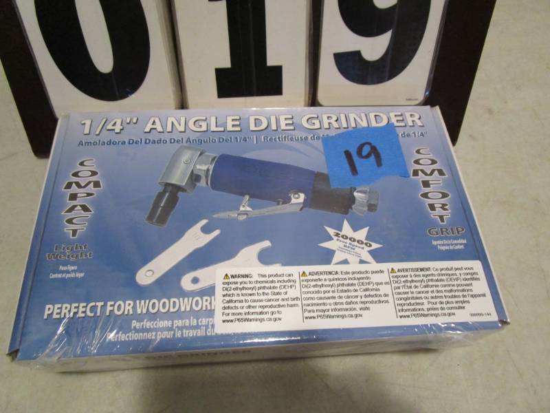 lot 19 image: Eagle 14 Angle Die Grinder