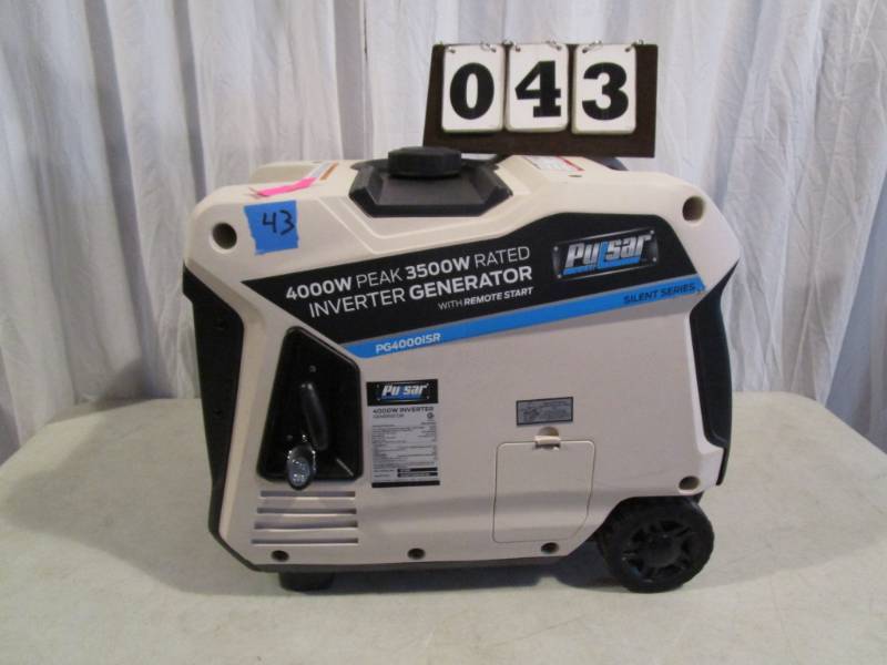 Pulsar 4000 Watt Inverter Generator | Spring Tools & Equipment | K-BID