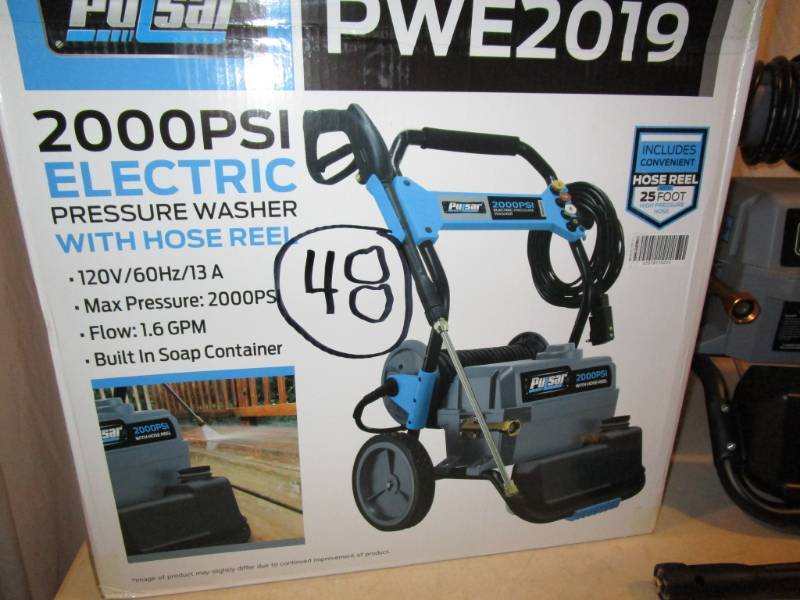 lot 48 image: Pulsar 2000 PSI Electric Pressure Washer