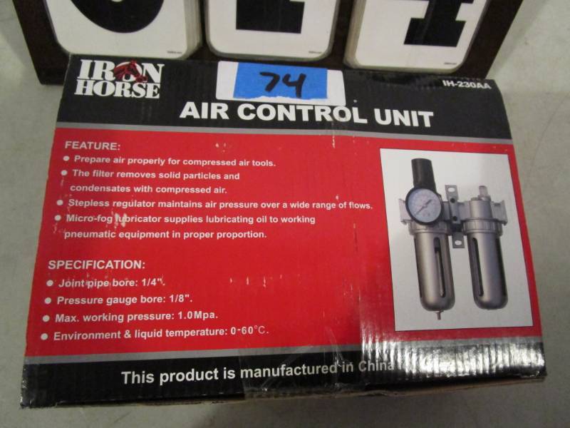 lot 74 image: Iron Horse Air Control Unit