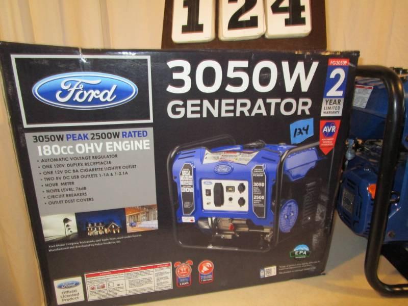 lot 124 image: Ford 3050 Watt Generator