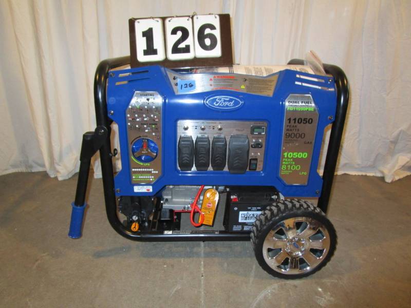 Ford Dual Fuel 11050 Watt Generator | Spring Tools & Equipment | K-BID