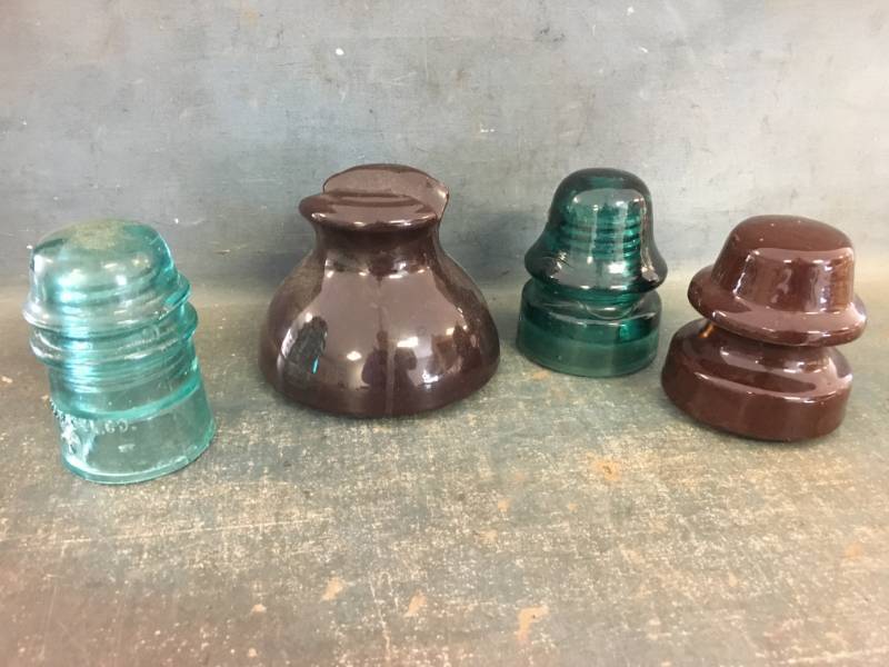 lot 41 image: Electrical Insulators