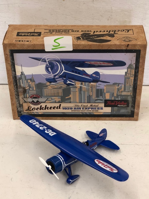 1929 Air Express Coin Bank