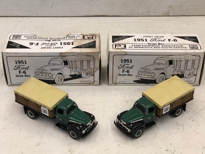 (2) 1951 Ford F-6 Coin Banks