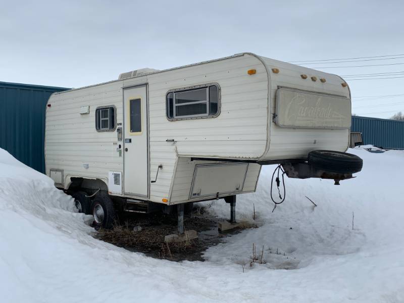 Cavalcade 5th Wheel Camper | Vintage Camper &amp; Airco Tig Welder | K-BID