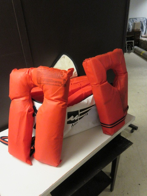 lot 504 image: LIFE JACKETS