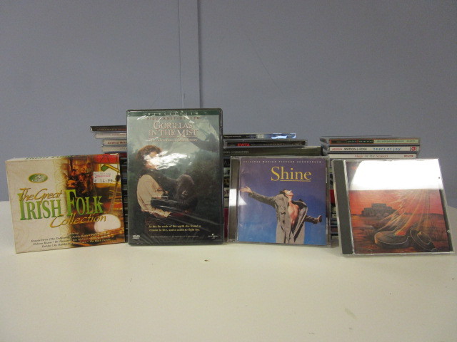 lot 536 image: DVDs and CDs