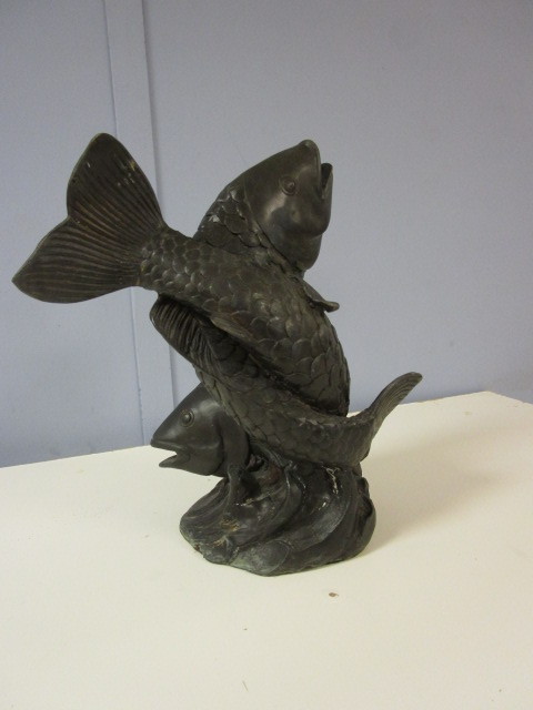 lot 553 image: COPPER COI SCULPTURE