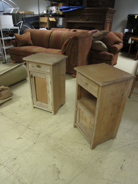lot 427 image: RUSTIC WOODEN TABLES