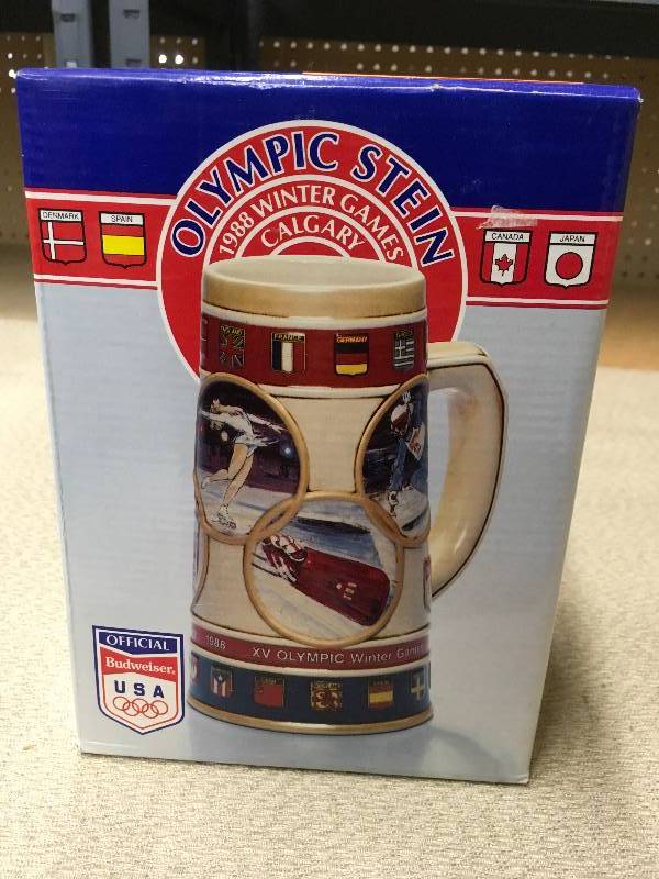 lot 135 image: 1988 Calgary Winter Games Olympic Stein