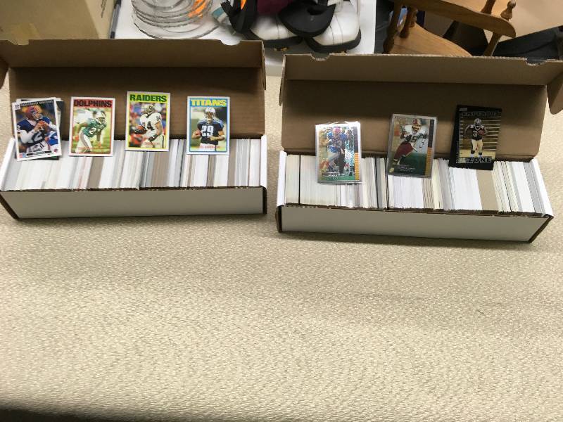 lot 152 image: Two Random NFL Card Sets