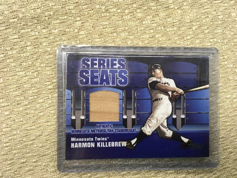 lot 158 image: Topps Harmon Killebrew Series Seats Card