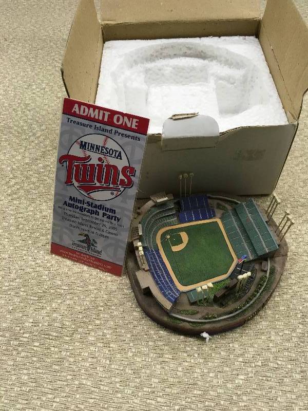 lot 170 image: Treasure Island Minnesota Twins Mini Stadium
