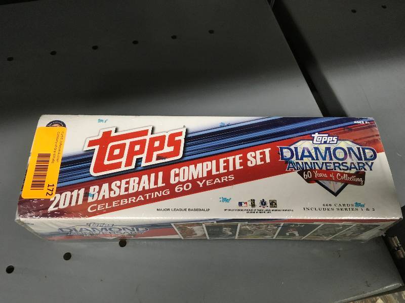 lot 172 image: 2011 Topps MLB Card Set - Factory Sealed
