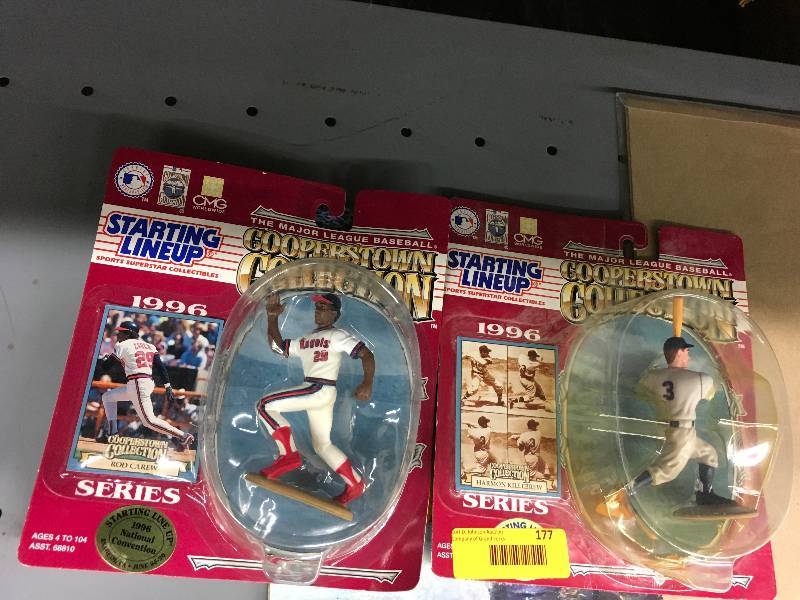 lot 177 image: Starting Lineup Cooperstown Collection Harmon Killebrew & Rod Carew