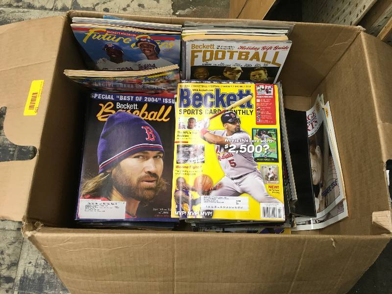 lot 179 image: Box Of Beckett Magazines