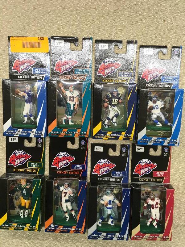 lot 180 image: Topps Action Flats Kickoff Edition Full Set