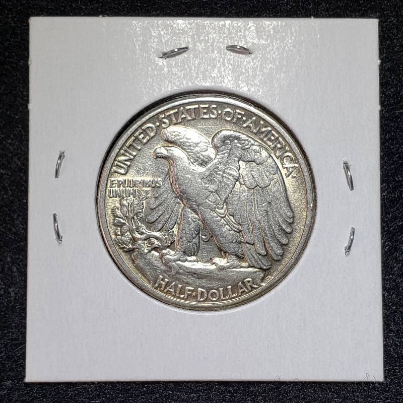 lot 3 image: 1941 P Walking Liberty Silver Half Dollar - Higher Grade
