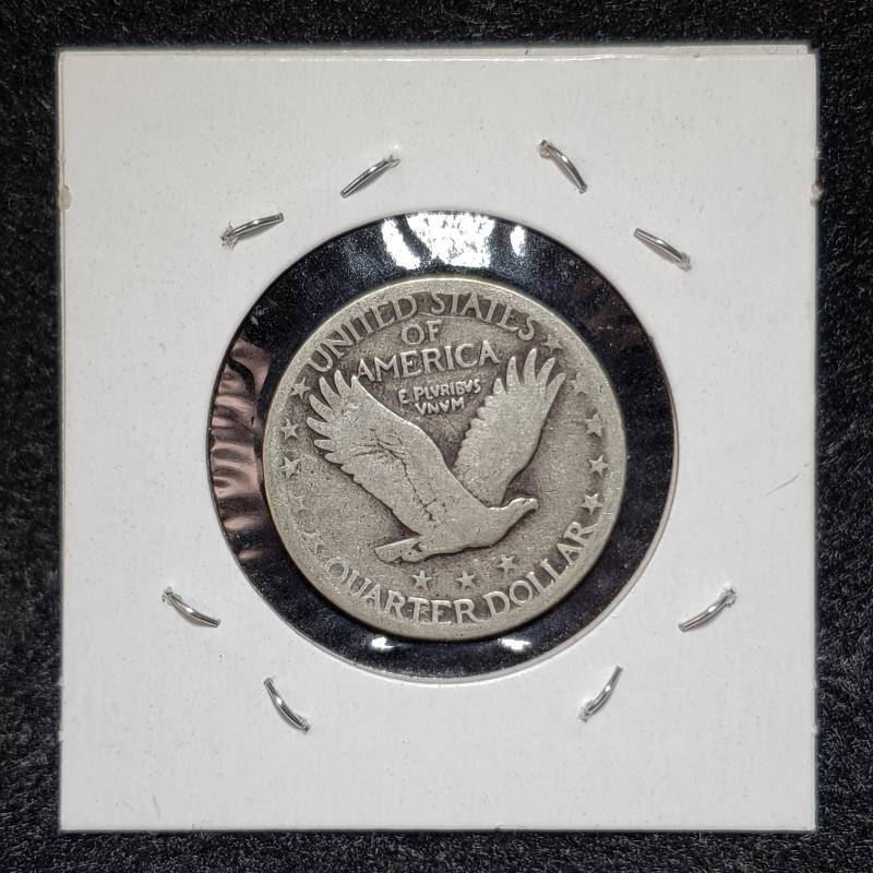 lot 5 image: 1927 P Standing Liberty Quarter