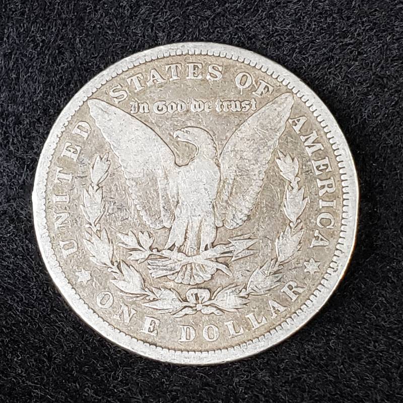 lot 18 image: 1880 P Morgan Silver Dollar