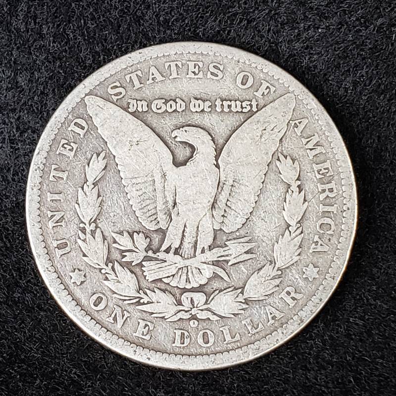 lot 21 image: 1880 O Morgan Silver Dollar