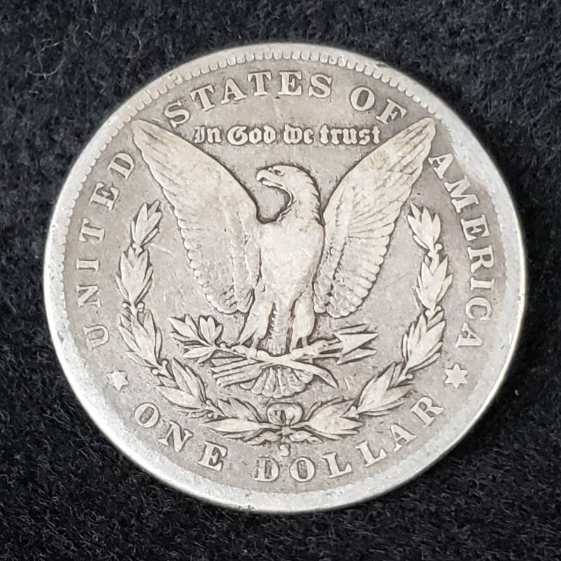 lot 24 image: 1882 S Morgan Silver Dollar