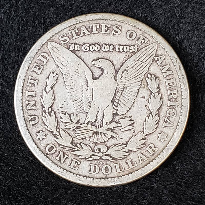 lot 33 image: 1921 S Morgan Silver Dollar