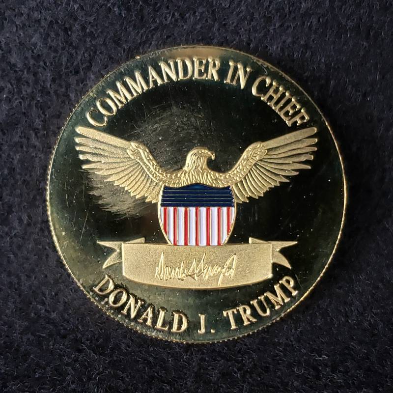 lot 54 image: Donald Trump 2020 Reelection Coin Keep America Great