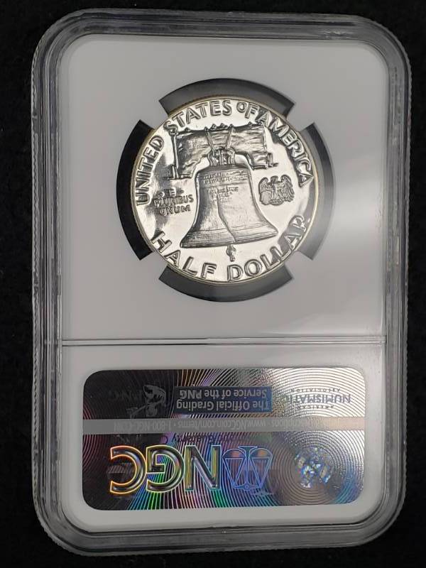 lot 1A image: 1961 Franklin Silver Half Dollar - PF66 NGC