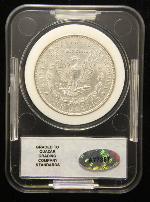 lot 18 image: 1888 MORGAN SILVER DOLLAR MS67 QVC