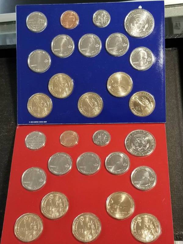 lot 19-A image: 2011 P & D UNCIRCULATED US MINT SET 28 COINS