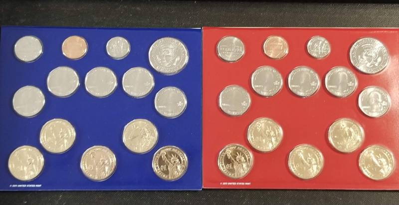 lot 05-A image: 2012 P & D UNCIRCULATED US MINT SET 28 COINS