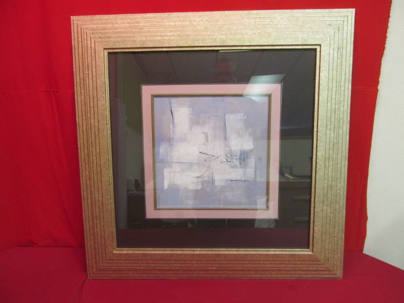 lot 32 image: abstract art print