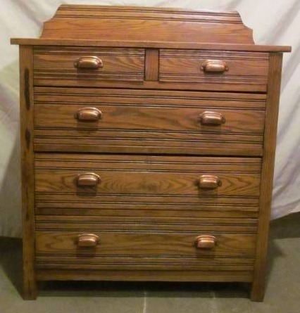 lot 36 image: vintage dresser