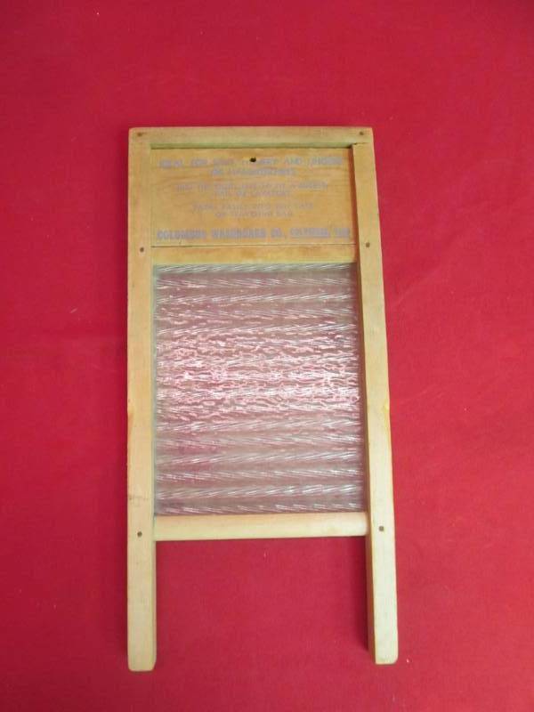 lot 69 image: vintage washboard