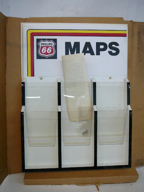 Phillips 66 Map Rack