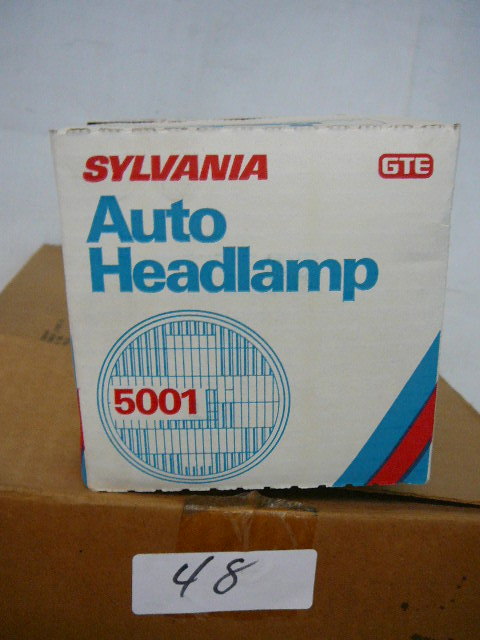 Sylvania Head Lamps 5001 Round HI-Beam