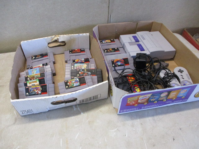 Super Nintendo and games